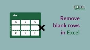 Deleting Blank Rows Of Active Worksheet Add-Ins by Prof. Rashid Rizwi