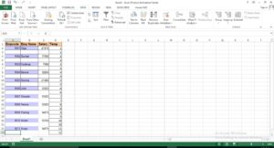 inserting blank rows in excel without using macro programing