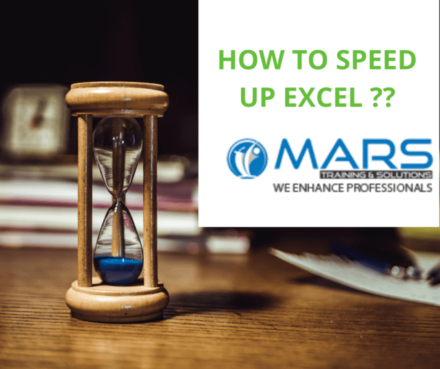 How To Speed Up Excel